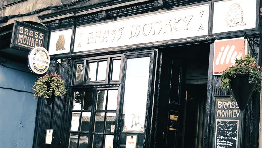 Brass Monkey. - Pub in Edinburgh