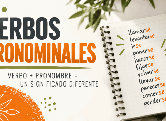Conoce los verbos pronominales en español